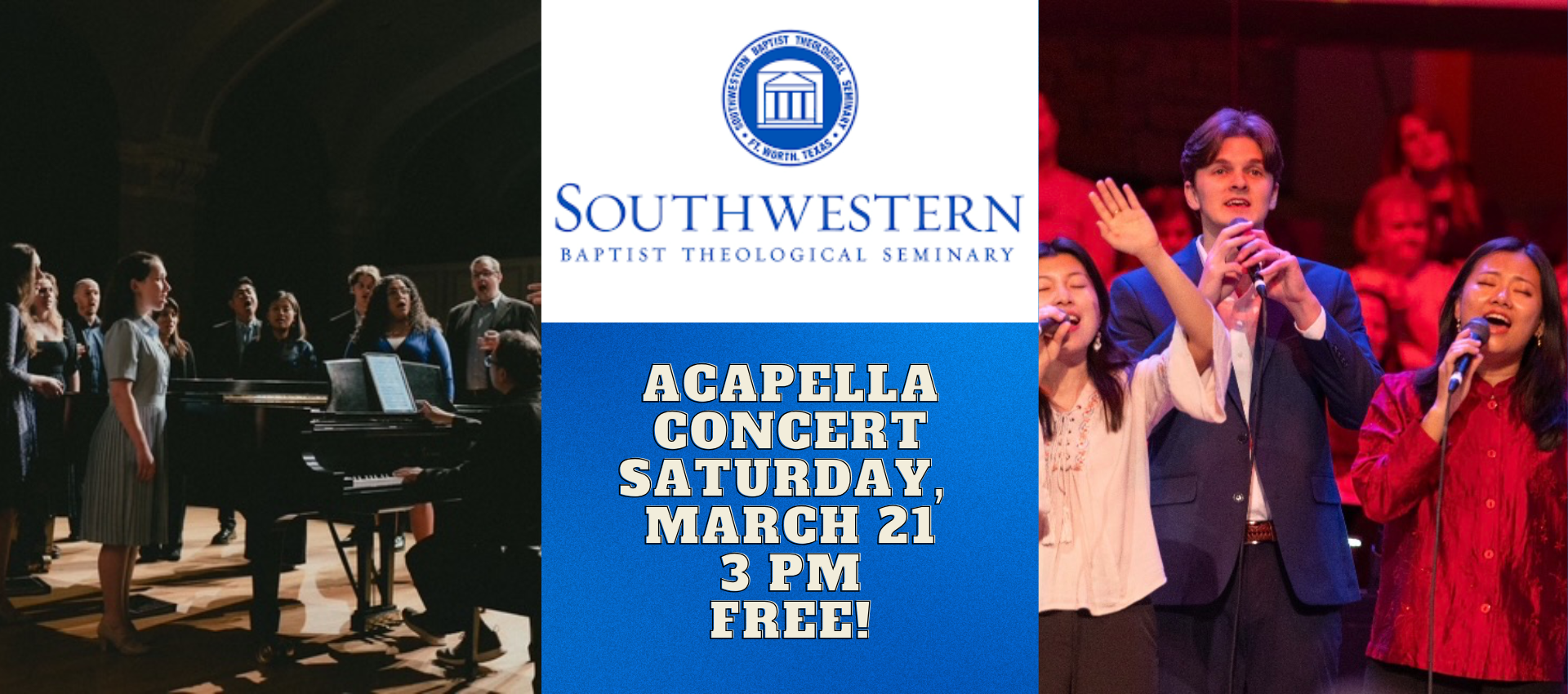 SWBTS A Cappella Concert